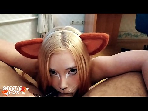 ❤️ Кицуне анын оозуна Дик жана сперма жутуп ❌ Порно боюнча бизде ❌❤